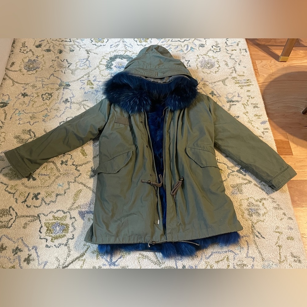 Mr&Mrs Furs    Green Coat